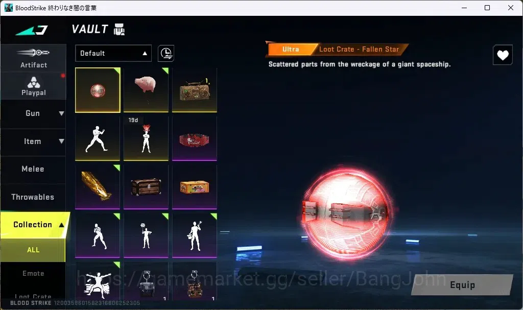 Blood Strike Accounts ASIA |ETERNAL: Desert Eagle-Scorpius|2 TR + 2 7DS  image 9