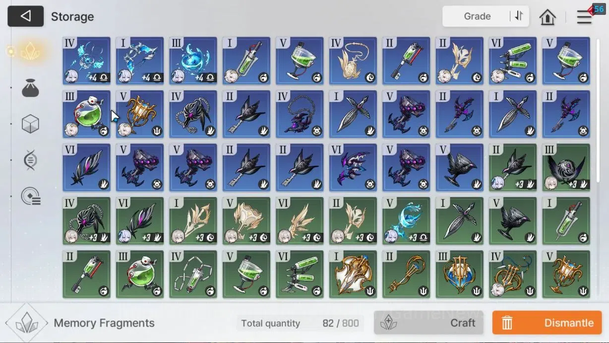 Chaos Zero Nightmare Accounts GLOBAL Lv53|11 SSR[HeidemariM1,DianaM1,Narja,Nine, image 13