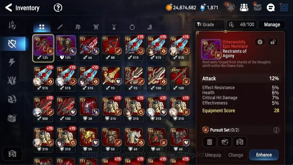 Epic Seven Accounts Global Unverif|New Era|4 ML[NM Luna,Harsetti,B Hwa image 10