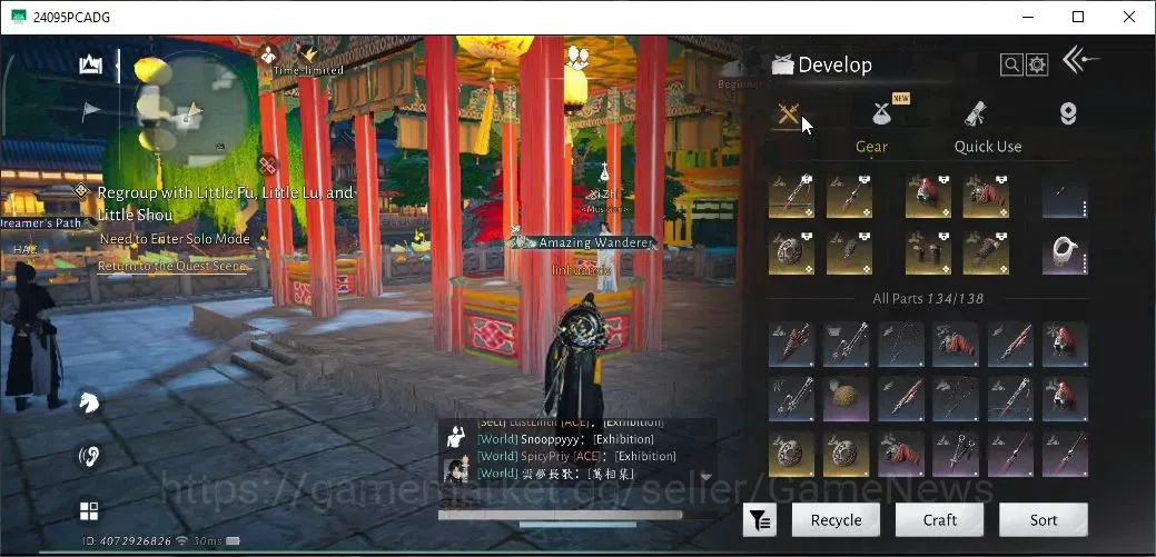 Where Winds Meet Accounts GLOBAL|Lv 93|25K GS|1 HC|Midsummer Grace Set|Fores image 12