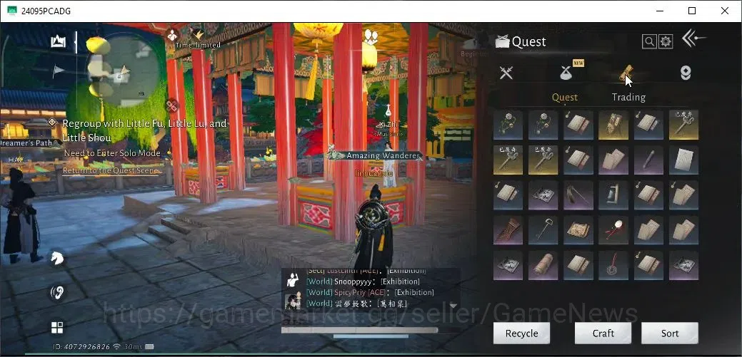 Where Winds Meet Accounts GLOBAL|Lv 93|25K GS|1 HC|Midsummer Grace Set|Fores image 13