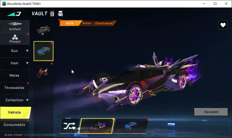 Blood Strike Accounts ASIA|Starter|Melee ULTRA Talon Knife-Sactum|ULTRA image 9