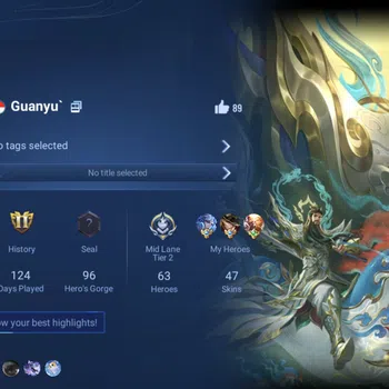 Honor of Kings Accounts Rare Skin Global Hero 63 Skin 47: 3 LNY26 (Guan Yu, Di Renjie, Dolia) Limbo Donghuang, Epic Lubu