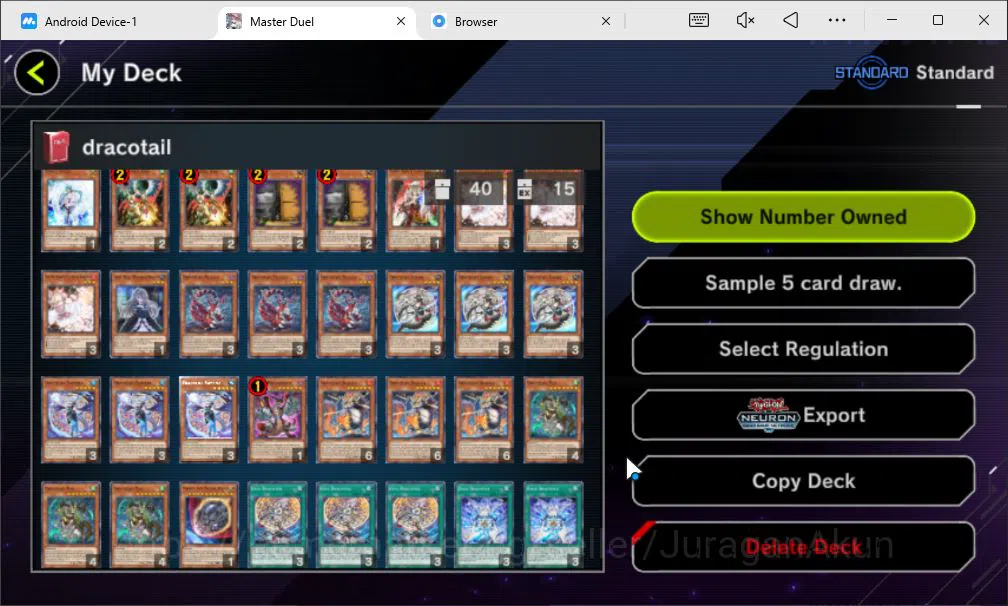 Yu-Gi-Oh! Master Duel Accounts Starter Lv 18 | 18 Deck|Dracotail,  Yummy, Fiendsmith, Resonator, Raidraptor, Etc|Ranked 4