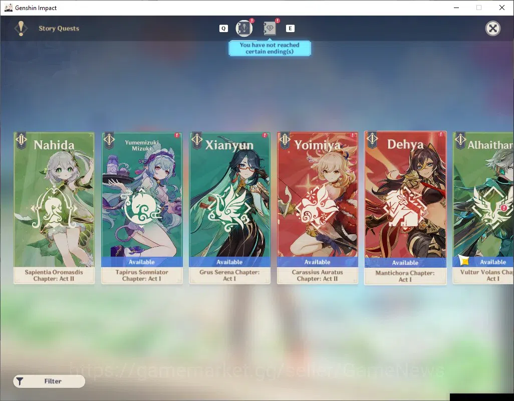 Genshin Impact Accounts ASIA|AR 55|5 Limited + 3 (*5 Weapon)|[Mavuika,Yoim image 19
