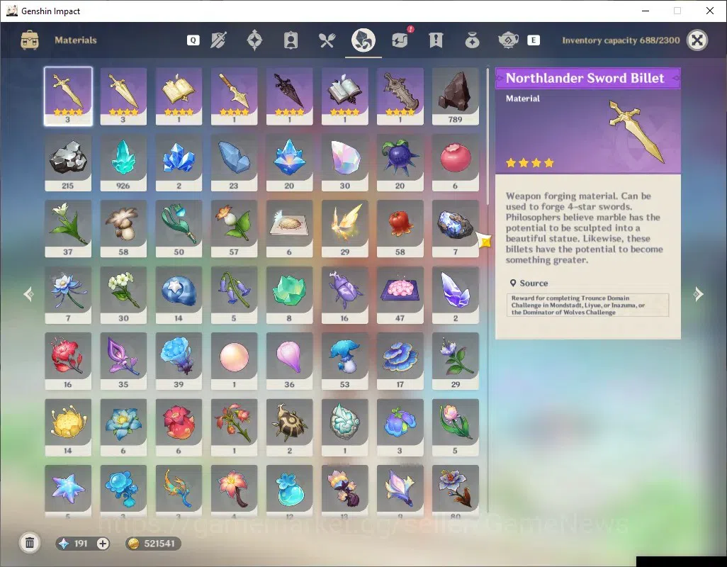 Genshin Impact Accounts ASIA|AR 55|5 Limited + 3 (*5 Weapon)|[Mavuika,Yoim image 9