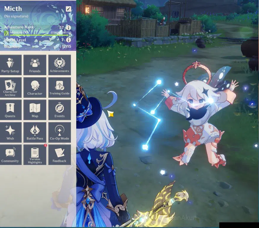 Genshin Impact End Game ASIA| AR 57|9 Limited +7(*5Weapon)|Yelan+Sign,Nahi image 1