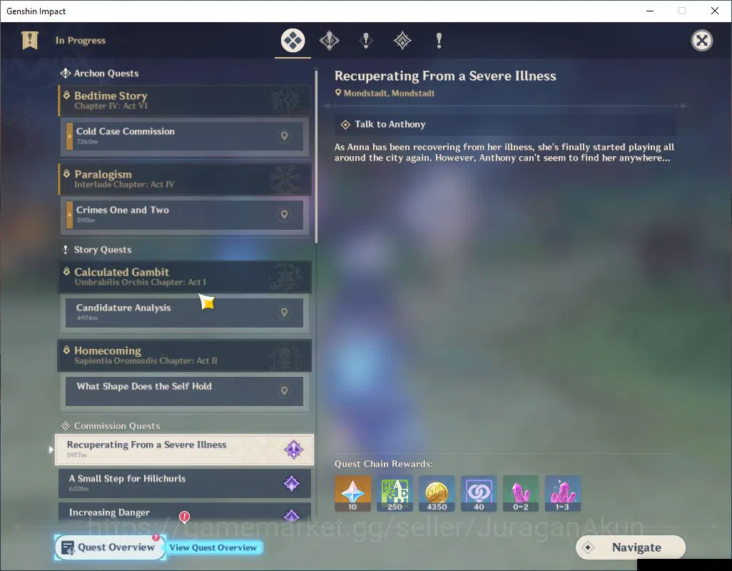 Genshin Impact Accounts End Game ASIA| AR 57|9 Limited +7(*5Weapon)|Yelan+Sign,Nahida,Furina,Cyno,Zhongli,Kokomi |MC 8