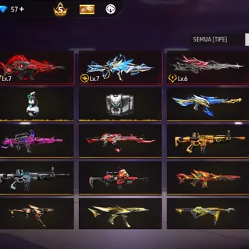 Free Fire Accounts Account level 70 • prime 5  evo 3 max 2 • SG Lumut • terompet  X Naruto GOOD  -Sasuke On