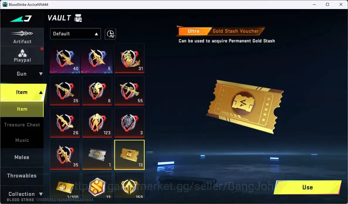 Blood Strike Accounts ASIA | 3 ETERNAL GUN:M4A1, AK47,UMP45 |1 ETERNAL S image 8