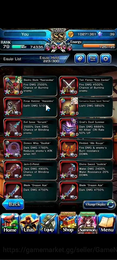Grand Summoners Accounts Global|Rank 79|28 Ascend+8 TW|[2x Fen,LM Isliid,Lu image 11