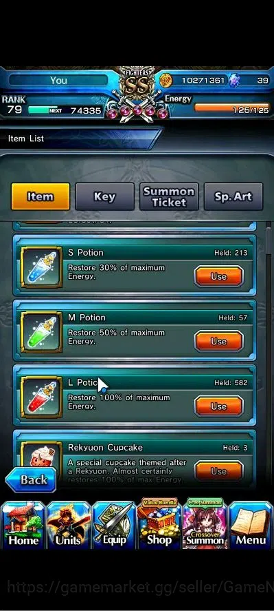 Grand Summoners Accounts Global|Rank 79|28 Ascend+8 TW|[2x Fen,LM Isliid,Lu image 2