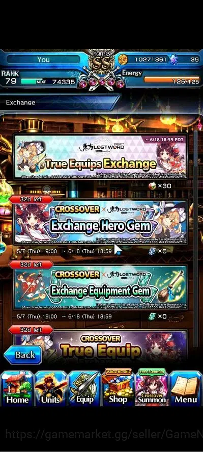 Grand Summoners Accounts Global|Rank 79|28 Ascend+8 TW|[2x Fen,LM Isliid,Lu image 9