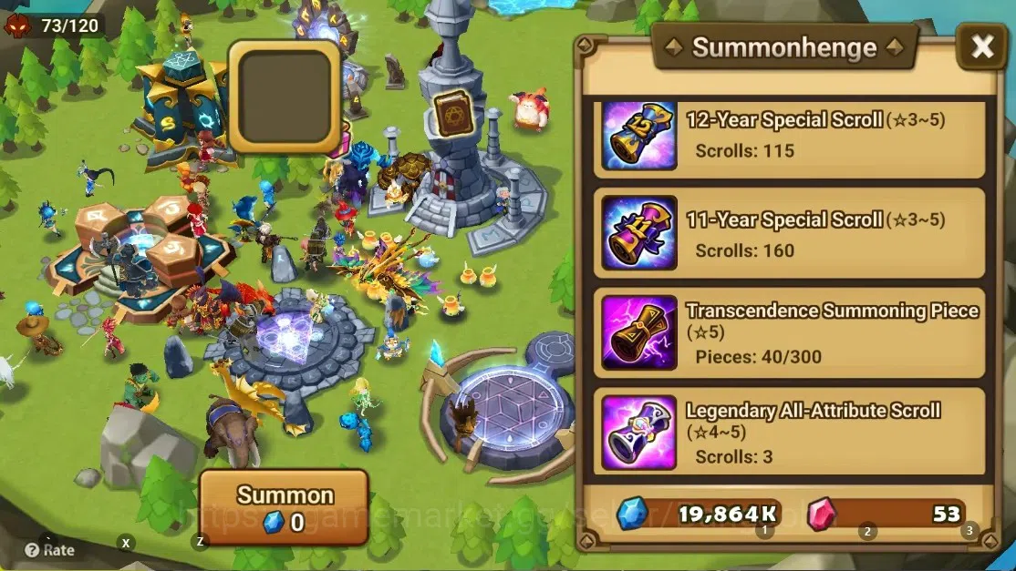 Summoners War: Sky Arena Accounts GLOBAL | NB 5 TESHAR,Starter Gacha 115 12Y+160 11Y image 3