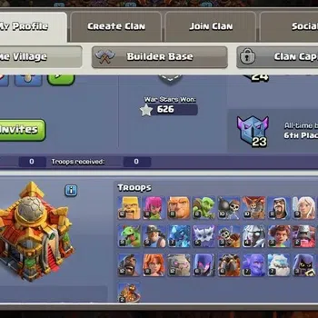 Clash of Clans Accounts High-End Global | TH 16-BH 10 | LVL 187|HH 10|AQ 79 ,MP 65 ,GW 61 ,RC 38 ,BK 79 ,DD 10 | ProtecOff