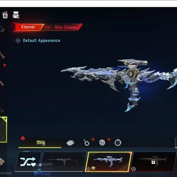 Blood Strike Accounts Others ASIA|1 ETERNAL: Uzi-Star Chaser| 2 Legend camo chest|Detail Check