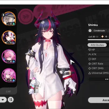 Neverness to Everness Accounts GLOBAL SEA|HL 14|TL 5|6 S-Class 2 Limited [Lacrimosa+Signature,Shinku] |Orchid Breeze
