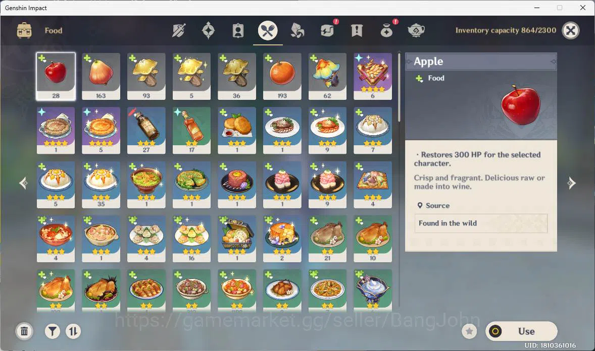 Genshin Impact Accounts Others ASIA | AR 56| good ACC, neuvillette, furina, bennet, arlecchino, jean, ETC more detail check 15