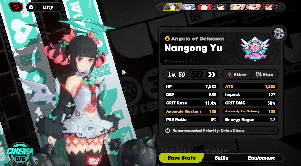 Zenless Zone Zero Accounts ASIA|IK 45|S2 CH1|4 Limit[(NangongYU +Sign,Lucia,Y image 11