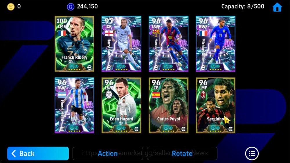 eFootball Accounts Mobile|Frank Ribery(Momentum Dribbling,Edge Crossi image 4