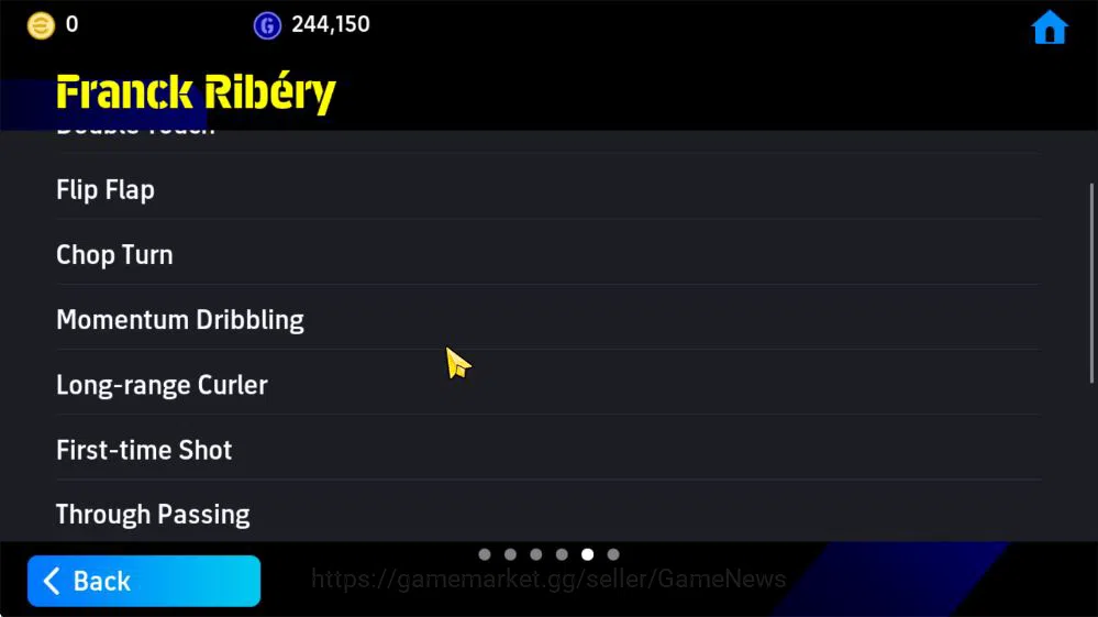 eFootball Accounts Mobile|Frank Ribery(Momentum Dribbling,Edge Crossi image 5