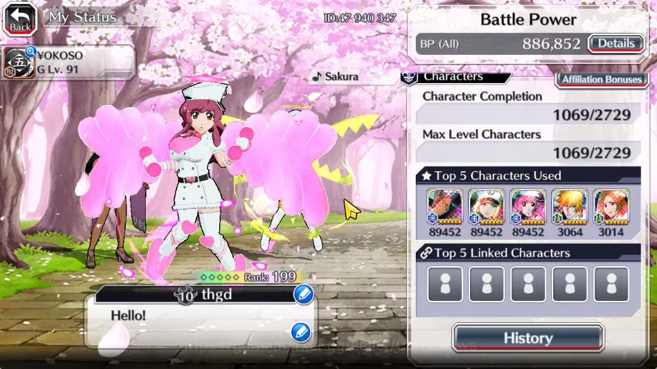 Bleach: Brave Souls Accounts [GLOBAL]55K Orb|TYBW26[Meninas,Liltotto],10th Anni image 3