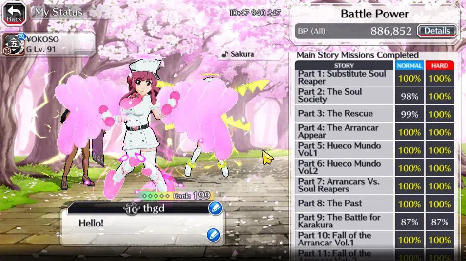 Bleach: Brave Souls Accounts [GLOBAL]55K Orb|TYBW26[Meninas,Liltotto],10th Anni image 4