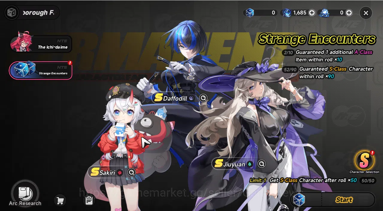 Neverness to Everness Accounts GLOBAL EU|HL3|1 SSR (Nanally)+1 Selector|5 SR (Min image 7