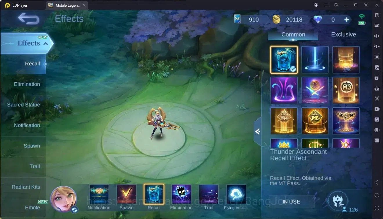 Mobile Legends: Bang Bang Accounts GLOBAL Hero 126 Skin 235 |Prime granger|Luckybox a image 10