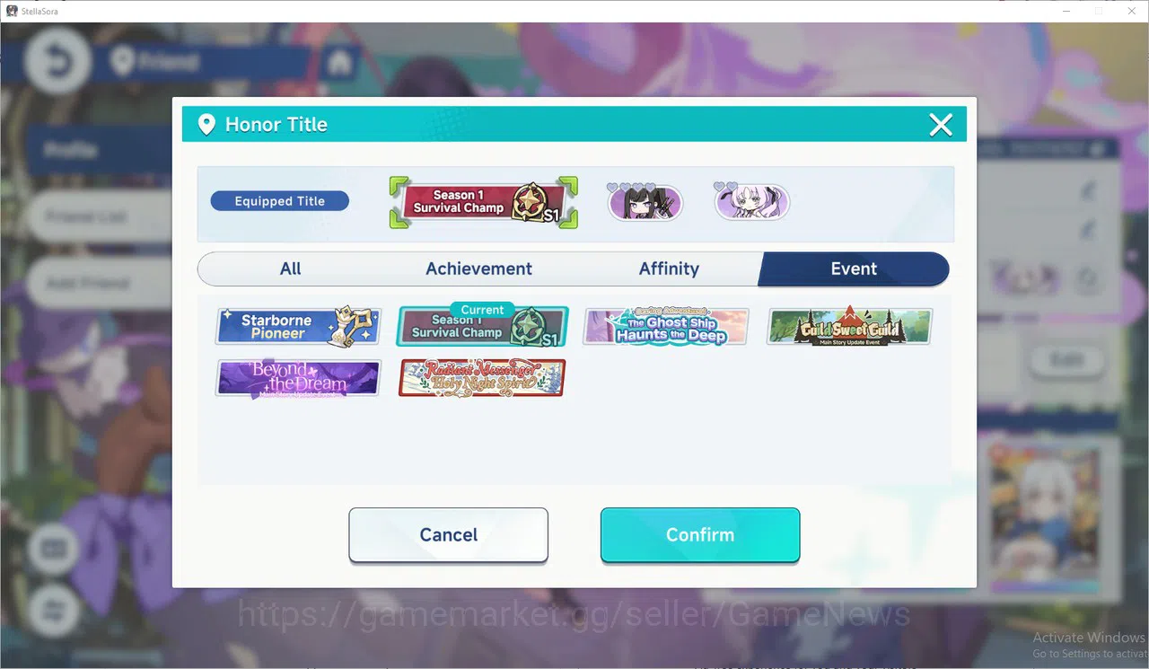 Stella Sora Accounts GLOBAL Lv40| 12 SSR 5 Limit (ChitoseT2,Fuyuka,Shia image 12