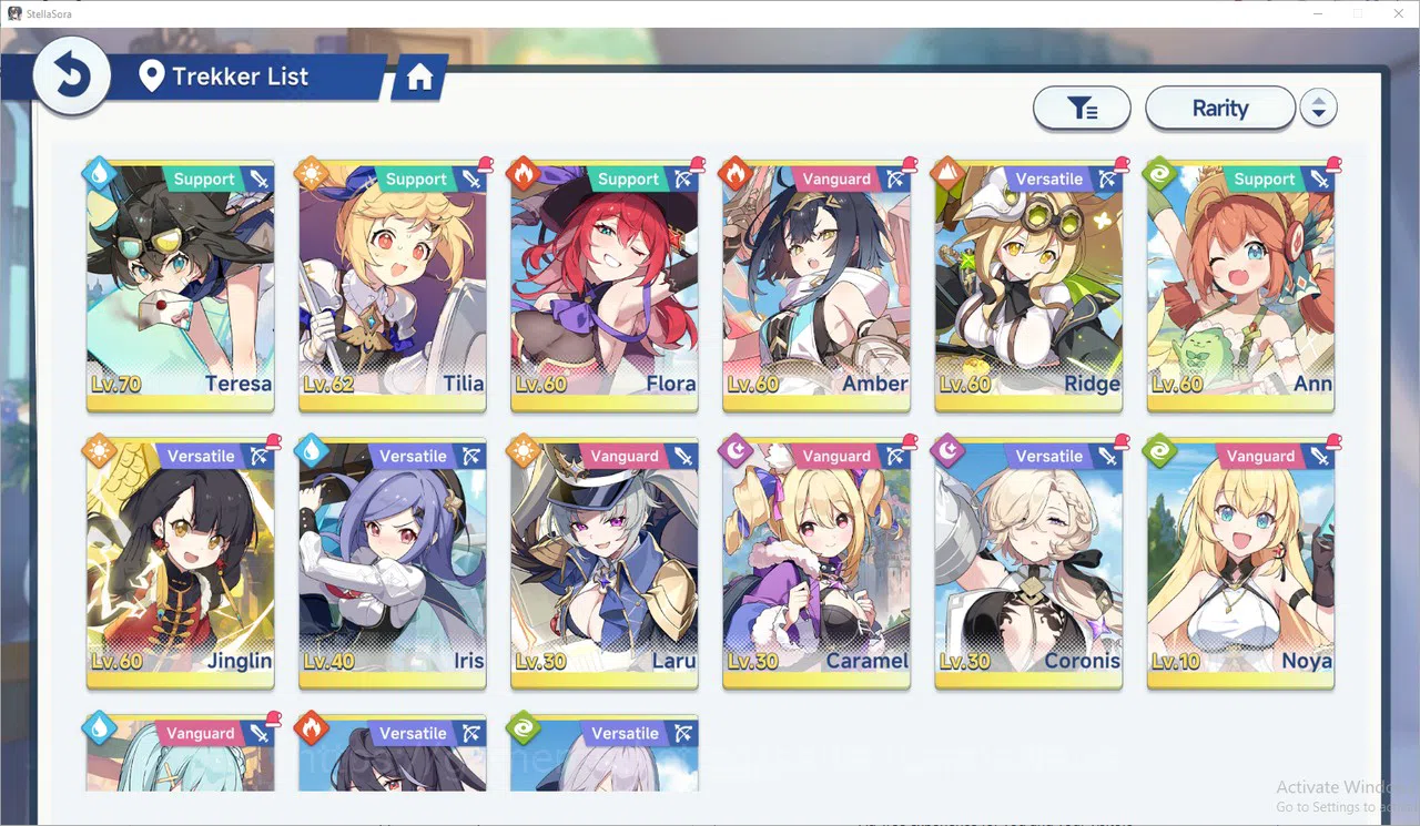 Stella Sora Accounts GLOBAL Lv40| 12 SSR 5 Limit (ChitoseT2,Fuyuka,Shia image 2
