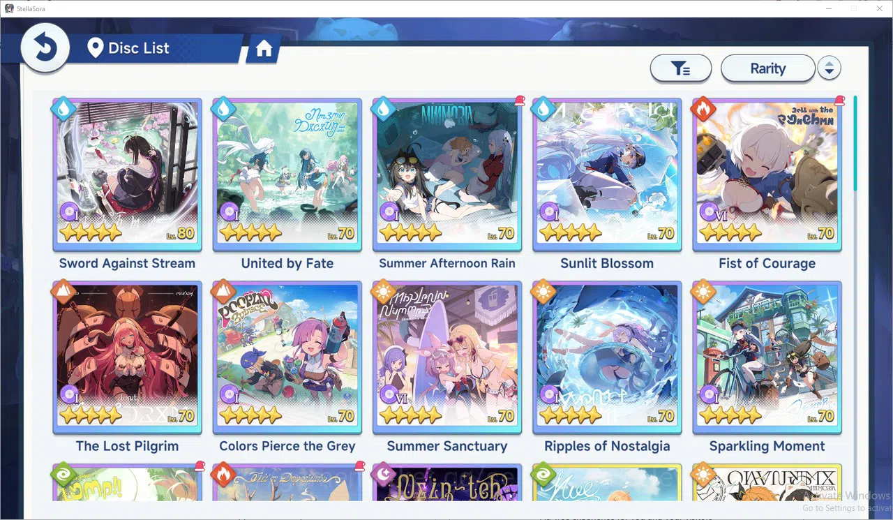 Stella Sora Accounts GLOBAL Lv40| 12 SSR 5 Limit (ChitoseT2,Fuyuka,Shia image 7
