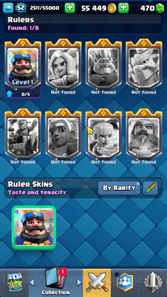 Clash Royale Accounts Lv 52|Trophy 9022|KTL 14|Limit Skin|Card 120|2 Her image 15