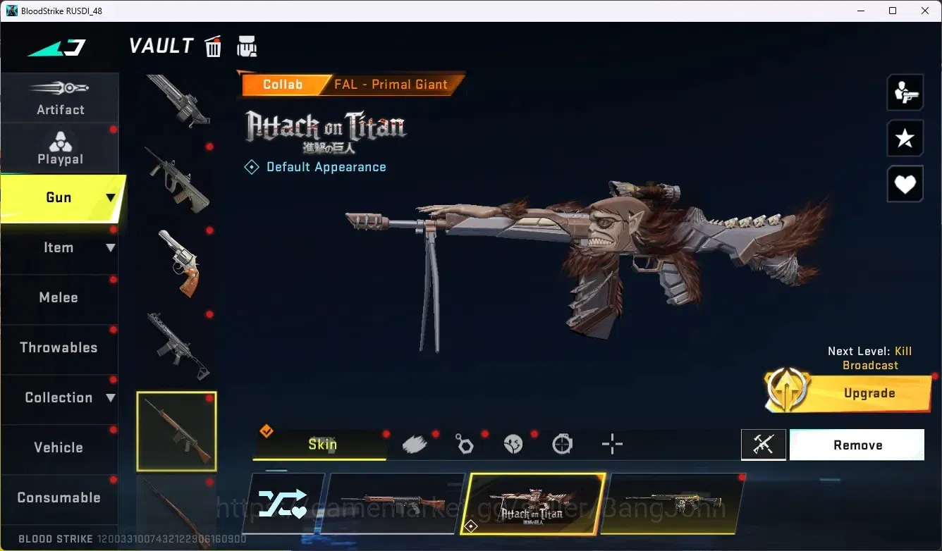 Blood Strike Accounts ASIA |1 Ultra Melee: Shuriken-Azure Thunder|3 Coll image 10