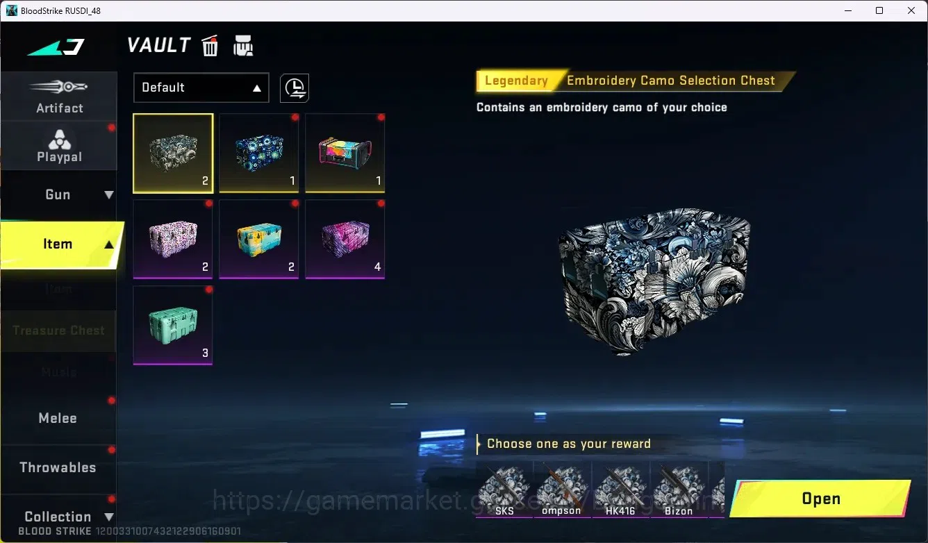 Blood Strike Accounts ASIA |1 Ultra Melee: Shuriken-Azure Thunder|3 Coll image 15