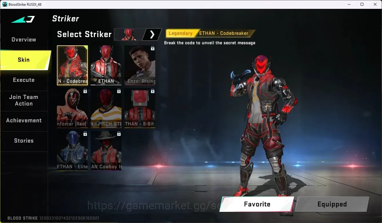 Blood Strike Accounts ASIA |1 Ultra Melee: Shuriken-Azure Thunder|3 Coll image 17