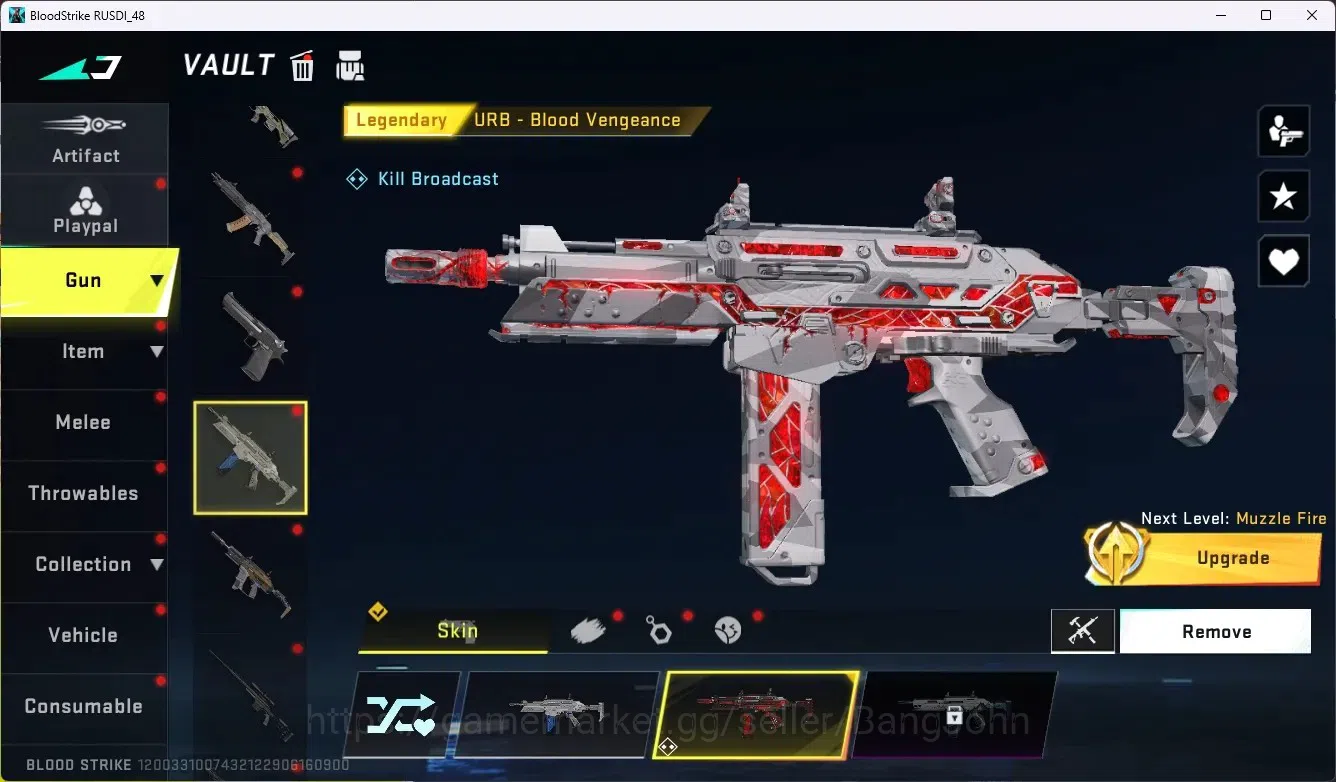 Blood Strike Accounts ASIA |1 Ultra Melee: Shuriken-Azure Thunder|3 Coll image 7