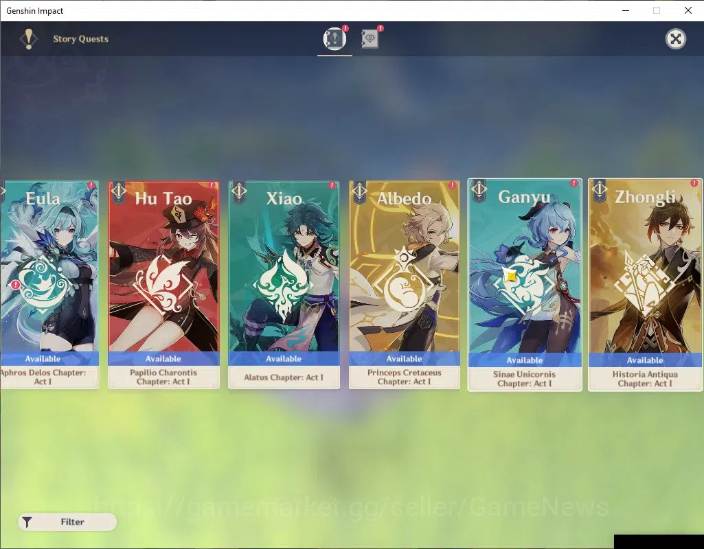 Genshin Impact Accounts ASIA|AR 45|4 Limited [Nefer,Arlecchino,Xiao,Citlal image 16