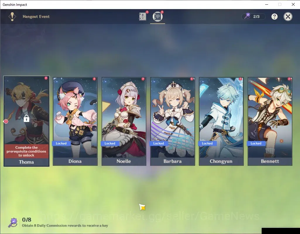 Genshin Impact Accounts ASIA|AR 45|4 Limited [Nefer,Arlecchino,Xiao,Citlal image 17
