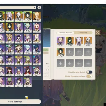 Genshin Impact Others ASIA|AR 45|4 Limited [Nefer,Arlecchino,Xiao,Citlal image 1