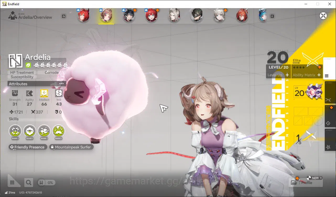 Arknights: Endfield Accounts ASIA|Lv23|5 SSR(1Limit)+6(*6WP)|Laevatain+Sign,Las image 6