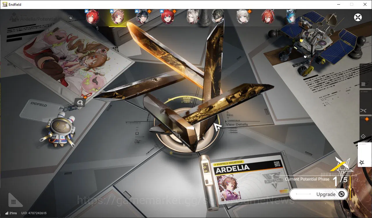 Arknights: Endfield Accounts ASIA|Lv23|5 SSR(1Limit)+6(*6WP)|Laevatain+Sign,Las image 7