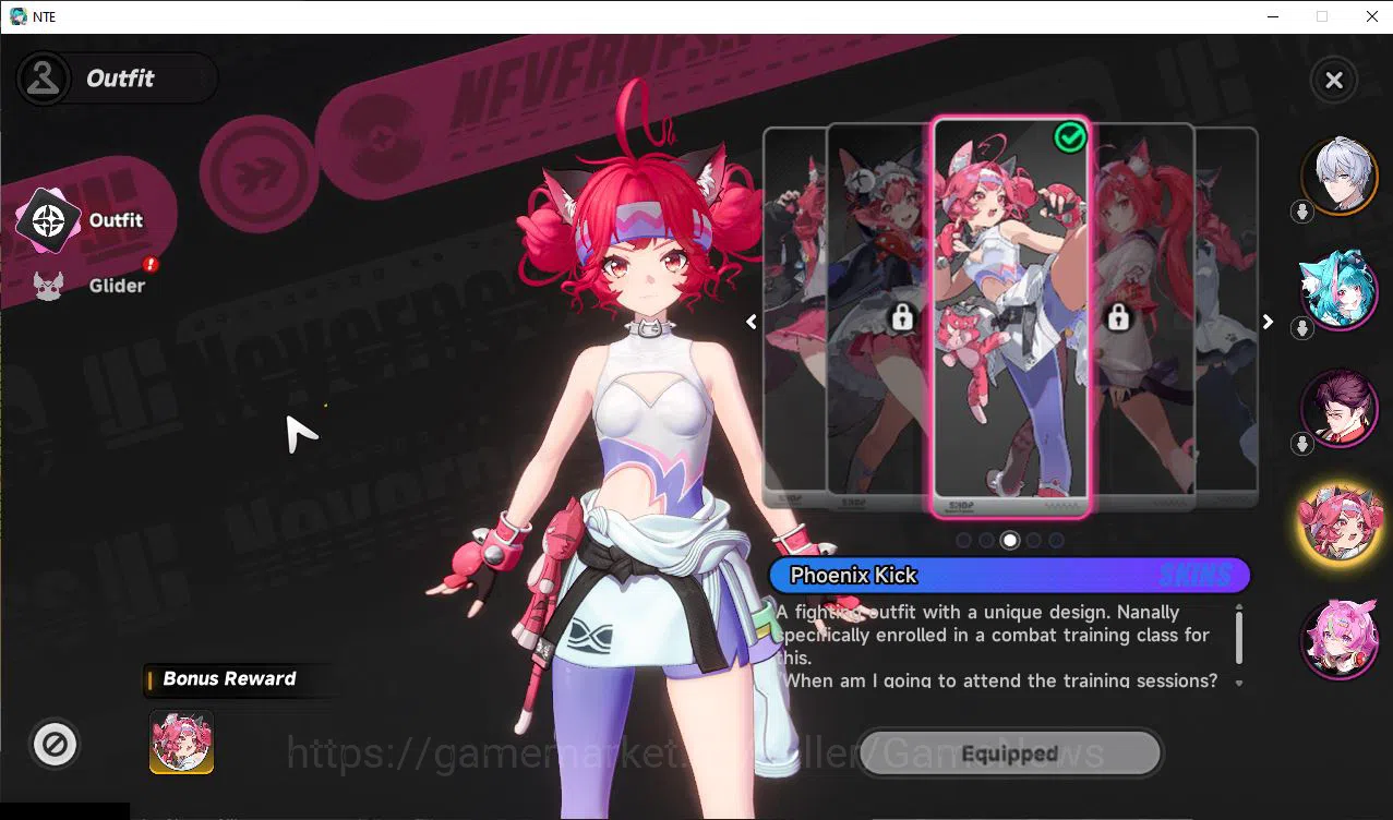 Neverness to Everness Accounts GLOBAL EU|HL 3|1 SSR Limited Meta Nanally A1+Skin| image 3