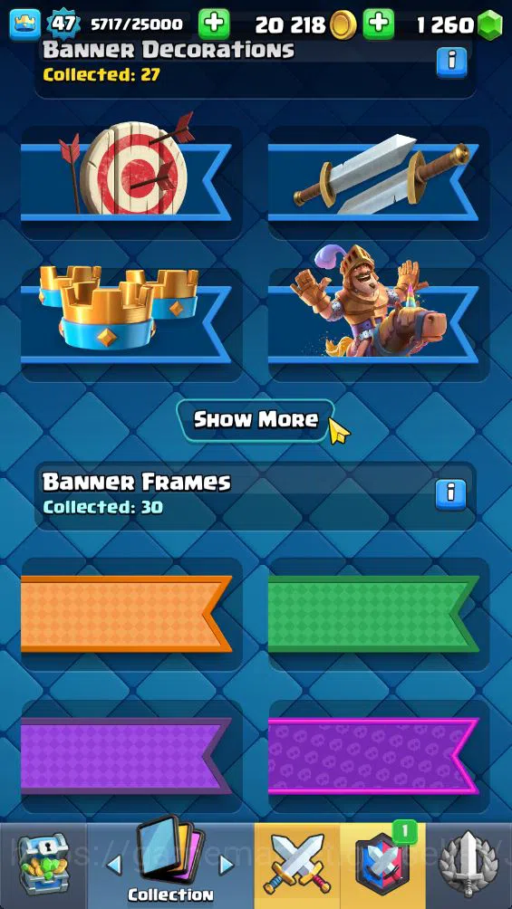 Clash Royale Accounts Midgame Lvl 47|Trophy 8889|KTL 14|Limited Skin|Card 121|2 Hero 3 EVO 8 Champ 21 Legendary 33 Epic,30 17