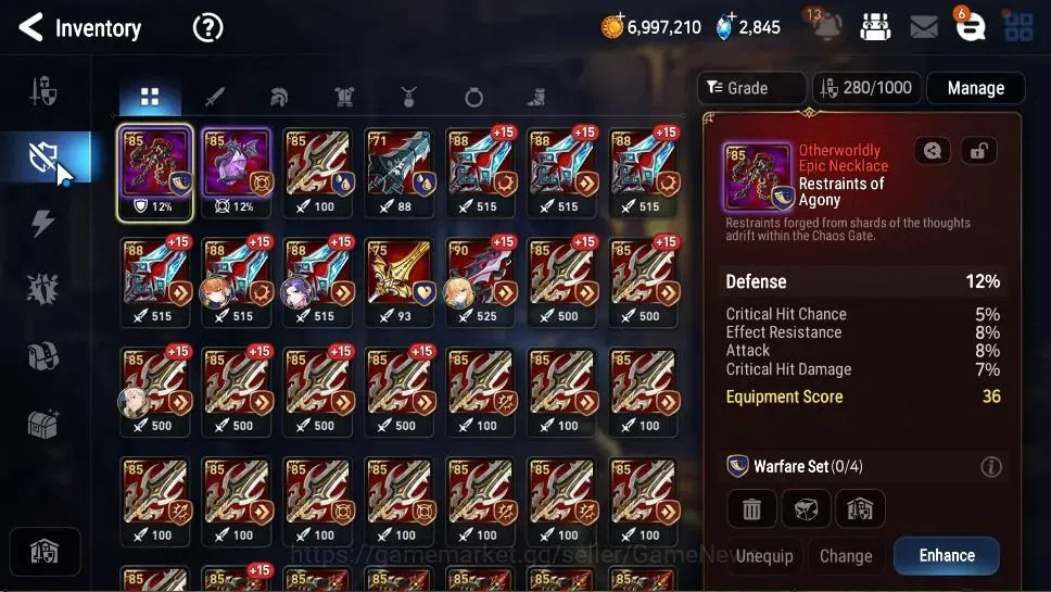Epic Seven Accounts GLOBAL Unverif|NewEra|8 ML(Salome,BArunka,LOTScale image 11
