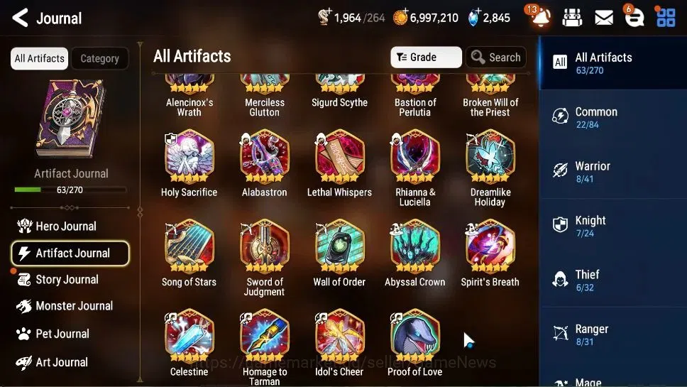 Epic Seven Accounts GLOBAL Unverif|NewEra|8 ML(Salome,BArunka,LOTScale image 9