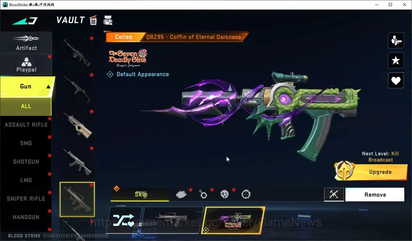 Blood Strike Accounts ASIA|ETERNAL[Desert Eagle-Scorpius]+Collab 7DS[Kar image 11