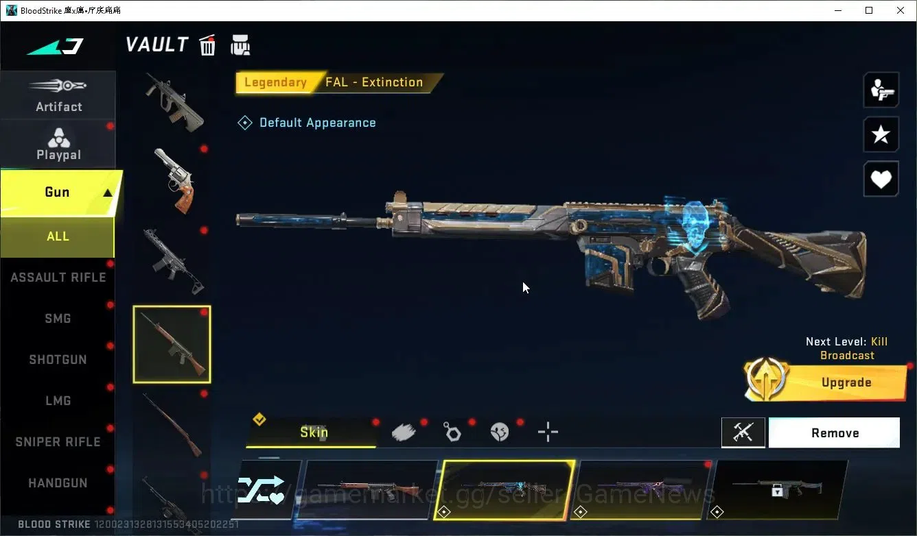Blood Strike Accounts ASIA|ETERNAL[Desert Eagle-Scorpius]+Collab 7DS[Kar image 15
