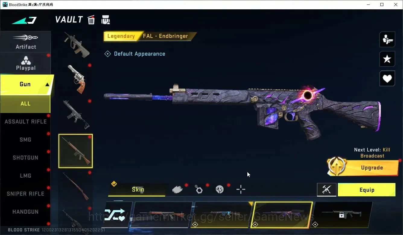 Blood Strike Accounts ASIA|ETERNAL[Desert Eagle-Scorpius]+Collab 7DS[Kar image 16