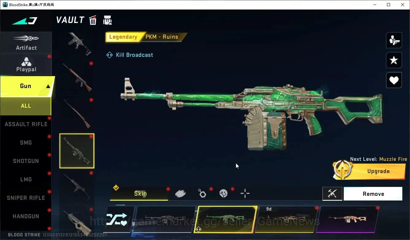 Blood Strike Accounts ASIA|ETERNAL[Desert Eagle-Scorpius]+Collab 7DS[Kar image 17